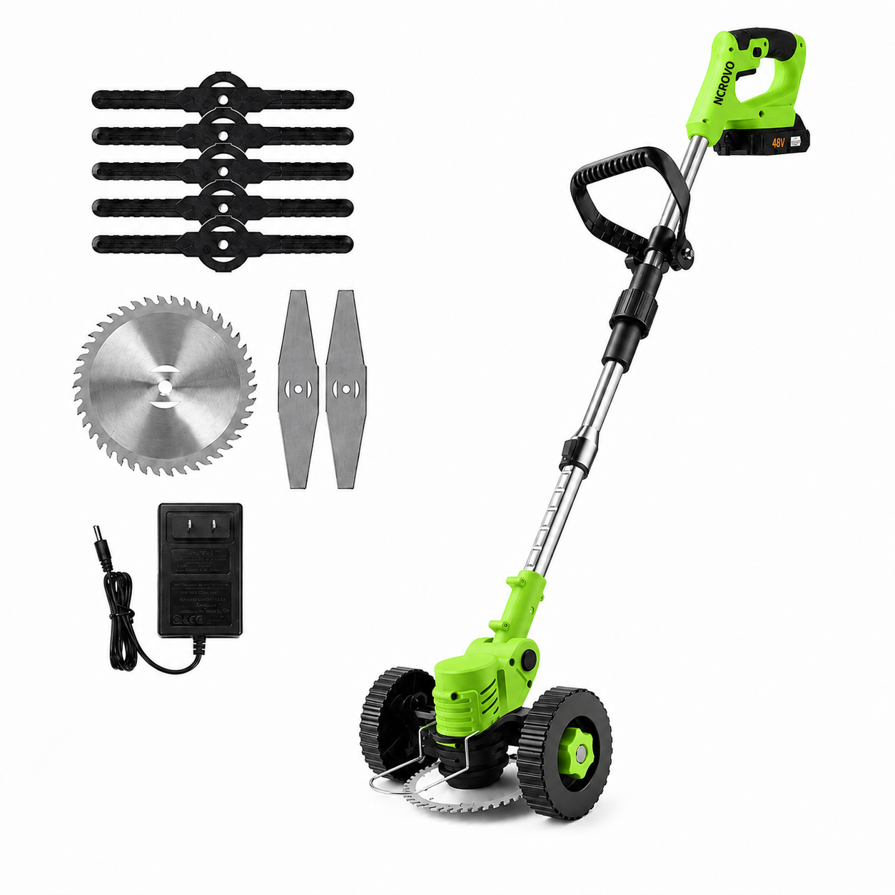 3-in-1 Cordless String Trimmer, Edger & Mini Mower