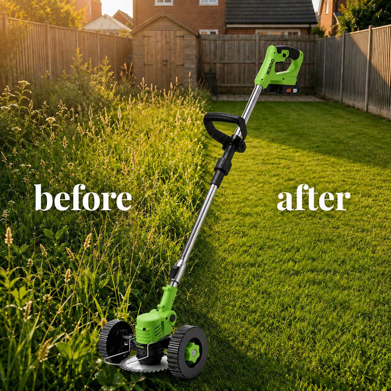 3-in-1 Cordless String Trimmer, Edger & Mini Mower